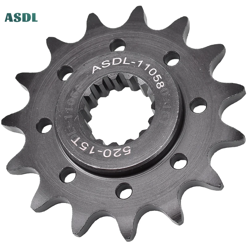 520 15T Motorcycle Front Sprocket Gear for Husqvarna 701 Enduro 16-2020 For KT/M 400 EGS-E LC4 600 620 LC4 SC 690 Enduro R 08-21