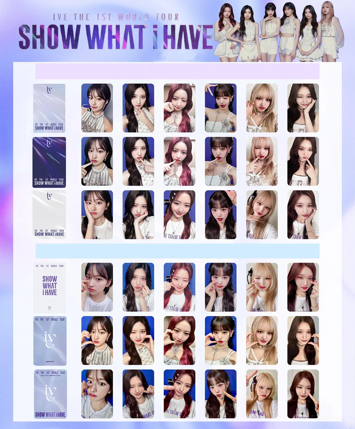 Korean girl group album 