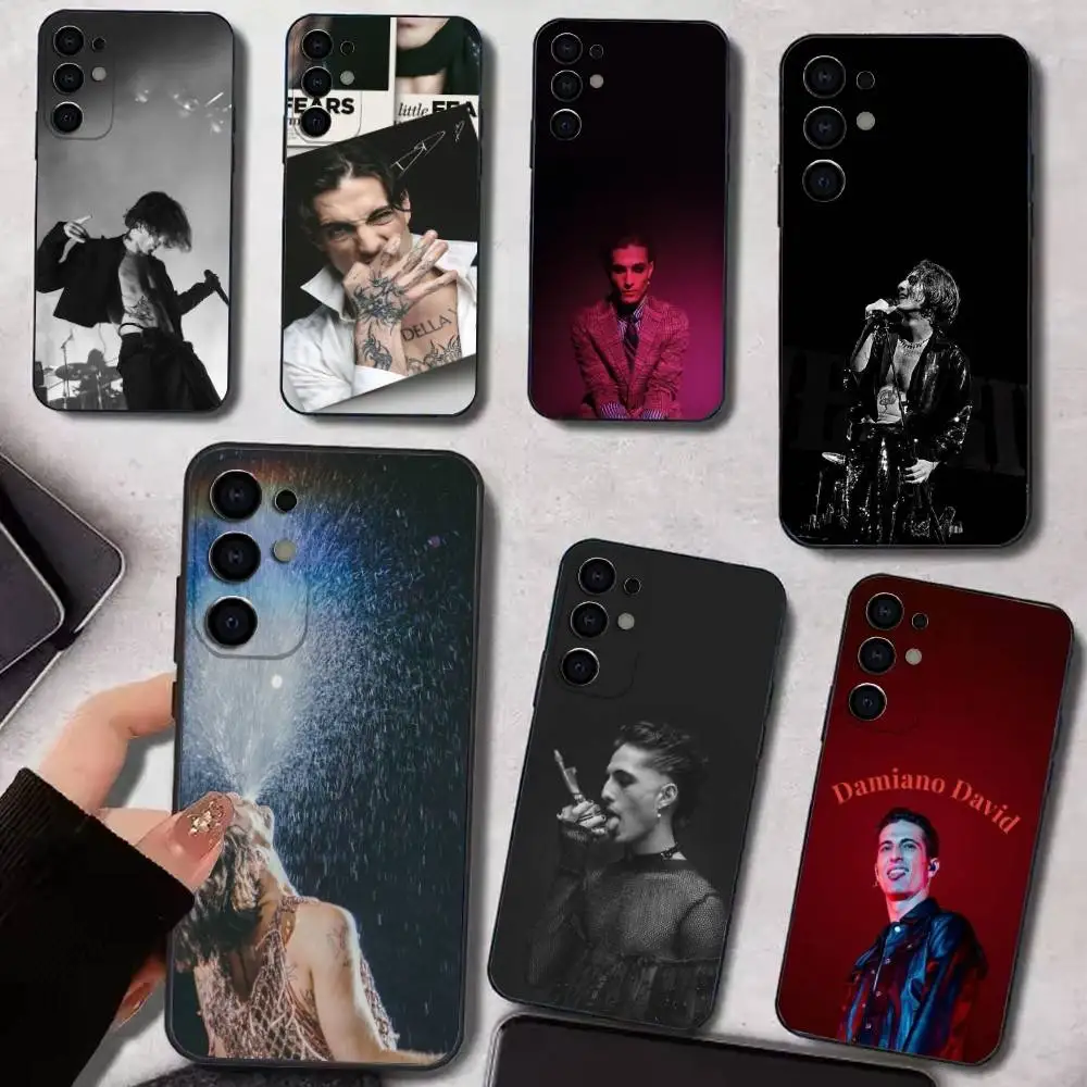 

D-Damiano D-David Phone Case For Samsung S25,S24,S21,S22,S23,S30,Ultra,S20,Plus,Fe,Lite,Note,10,9,5G Black Cover