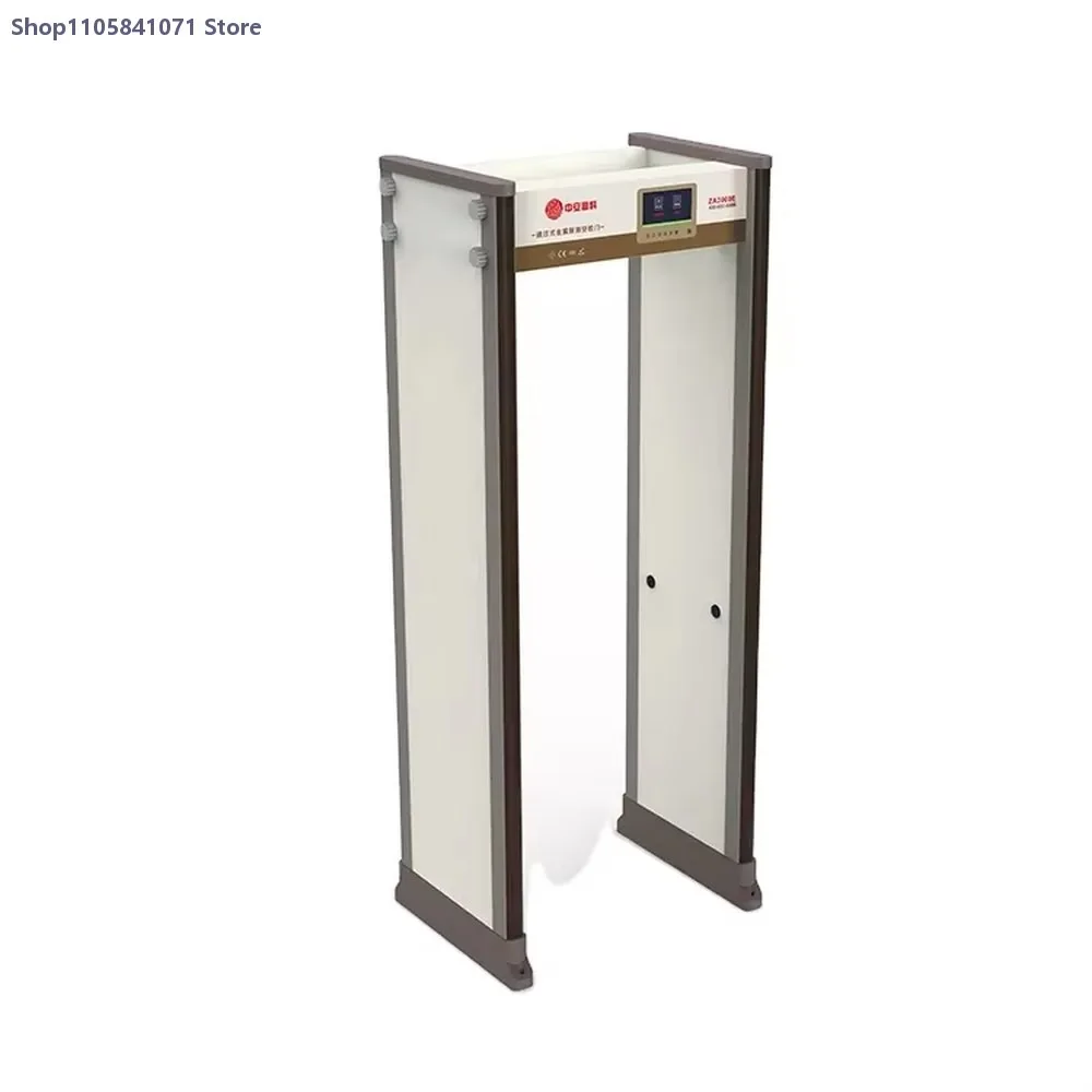 Waterproof 33 Zone Walk Through Door Frame Metal Detector with LCD Display Industrial Security Scanner Factory Price