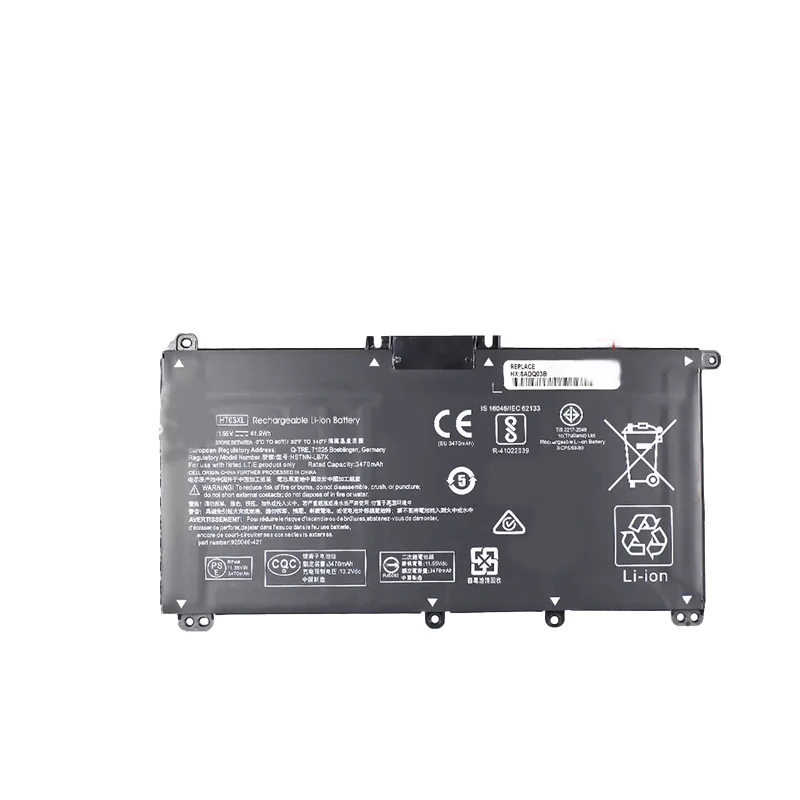 Hot Sale 3470mAh HT03XL Laptop Battery For HP Pavilion 15-DA 15-DB 15-DW 15-CS 15-DY 17-BY 17-CA 14-CE 14-CF 14-DF 14-DQ 14-DK