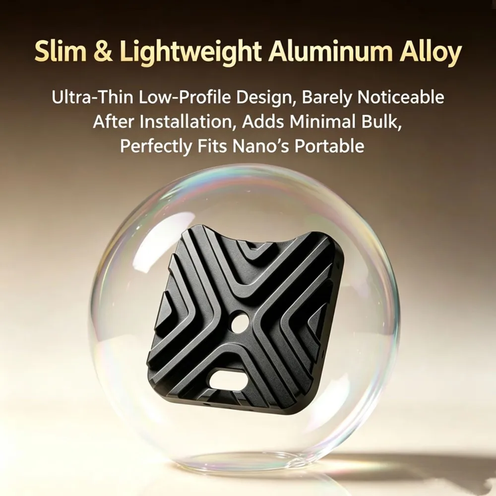 Aluminum Rapid-Cool Heatsink for Nano Fit Ultra-Thin Adhesive Waterproof Sweatproof