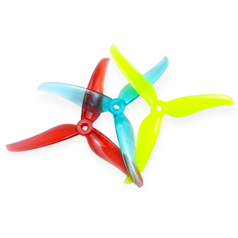 Nuevo t-motor T5146 hélice de 3 aspas de 5 pulgadas 2 pares CW CCW sistema POPO Compatible con policarbonato ligero para Dron de carreras con visión en primera persona