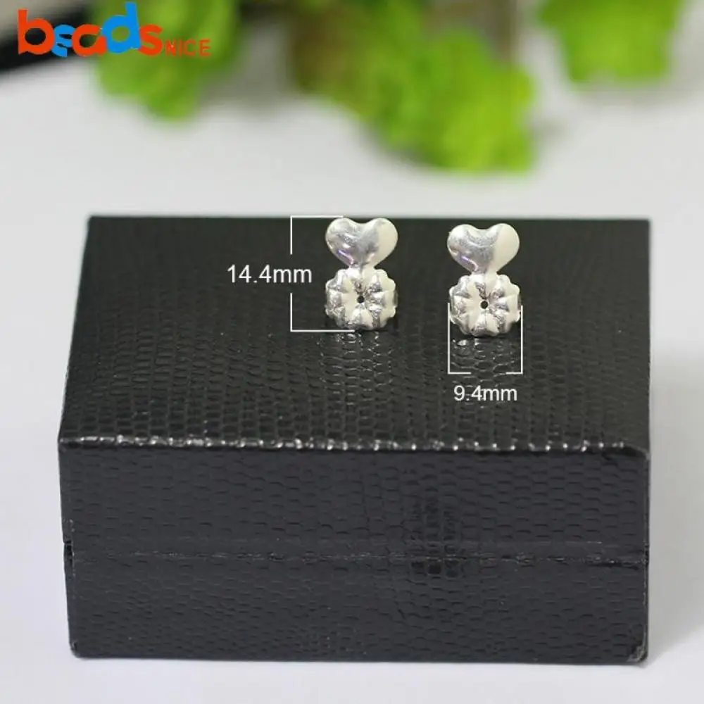 Beadsnice 2 أزواج 925 حلق فضي ظهور فراشة المشابك القرط النتائج لصنع المجوهرات هدية يدوية لها ID38538