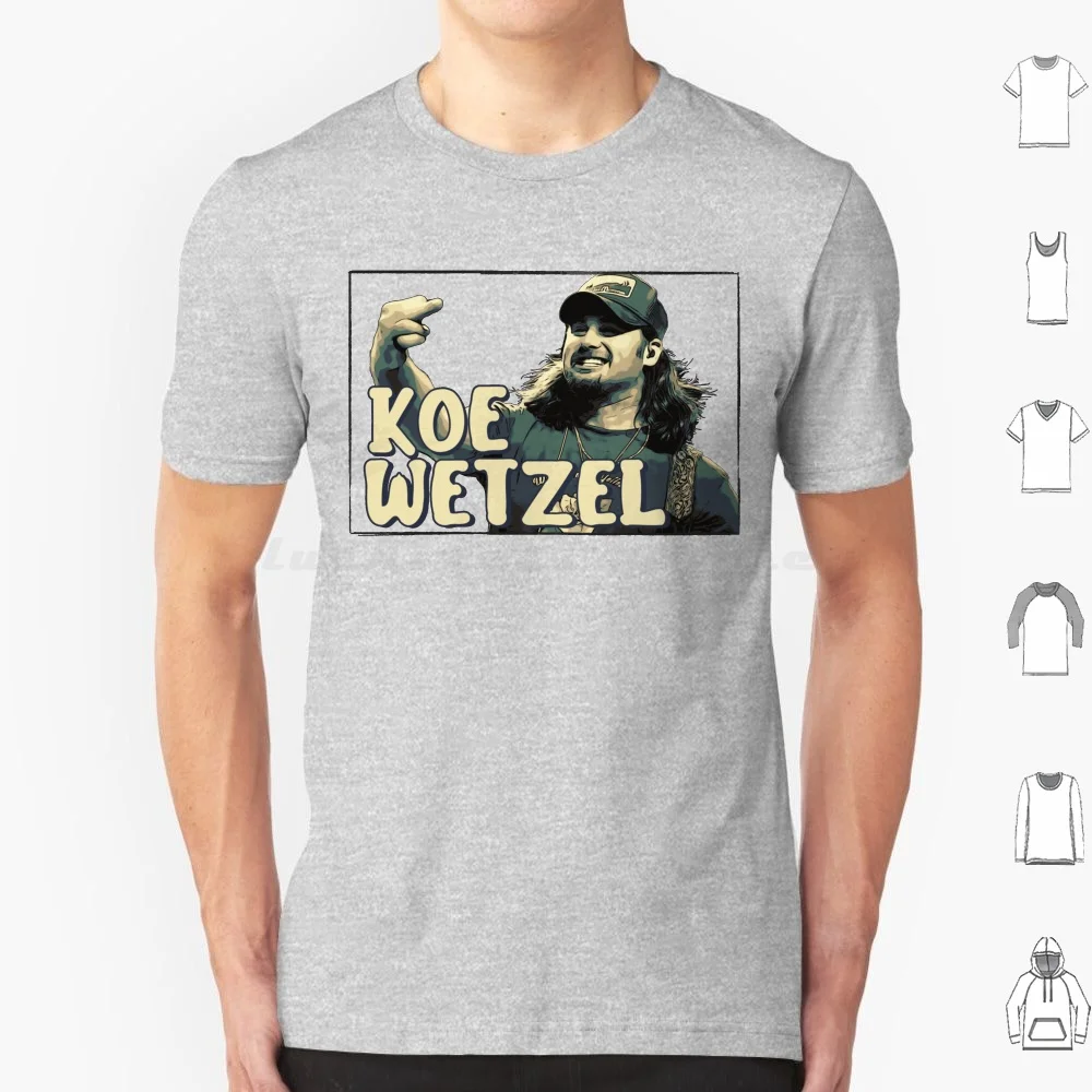 Koe Wetzel Shooting Bird Cartoon T Shirt Men Women Kids 6Xl Koe Koe Wetzel Music Texas Country Outcast Best Selling Trend Fun