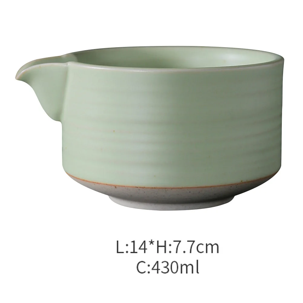 Traditional Ceramic Tea Matcha Bowl Durable Handmade Green Tea Maker Cup For Japanese Matcha Preparation Kitchen Supplies