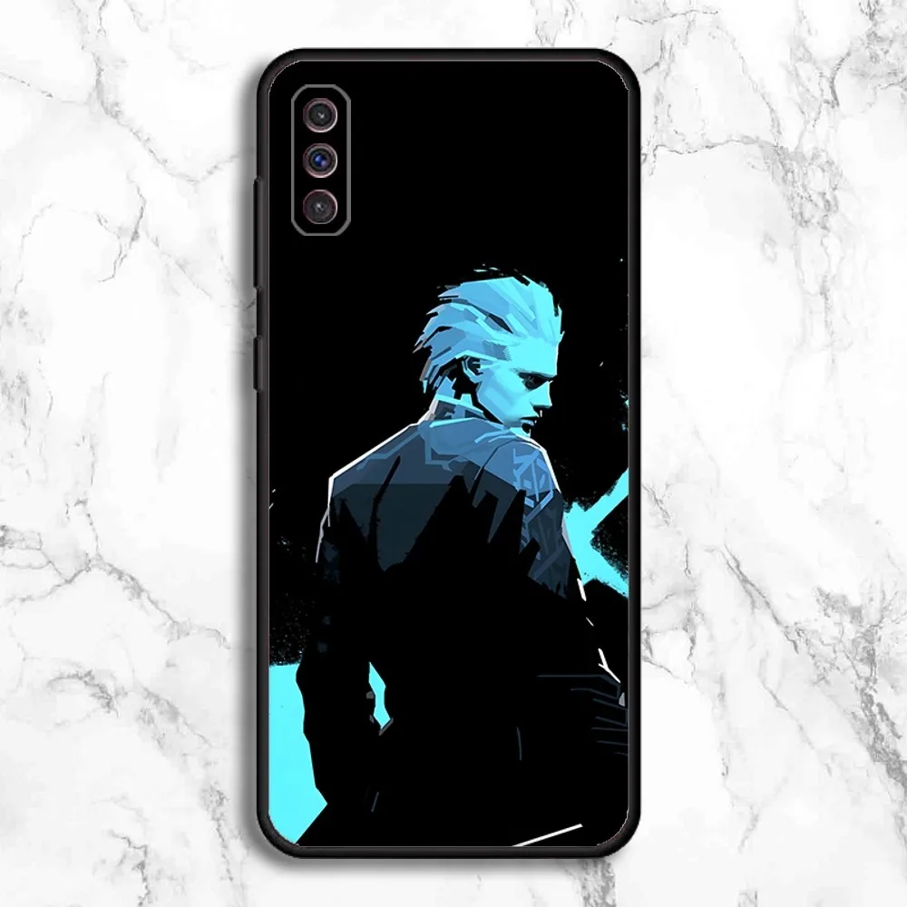 Game D-Devil May Cry DMC Phone Case For Samsung Galaxy A13,A21s,A22,A31,A32,A52,A53,A71,A80,A91 Soft Black Phone Cover