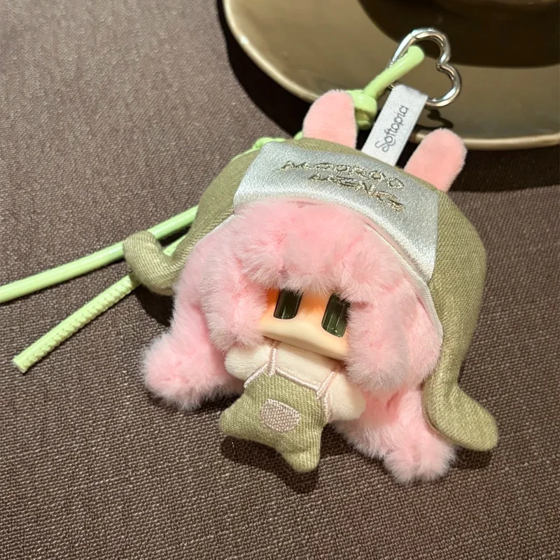 Mooroo Meng My Work Buddy Series Mystery Box Cute Vinyl Plush Blind Box Toy Kawaii Mini Anime Figure Bag Pendant Charm Doll Gift