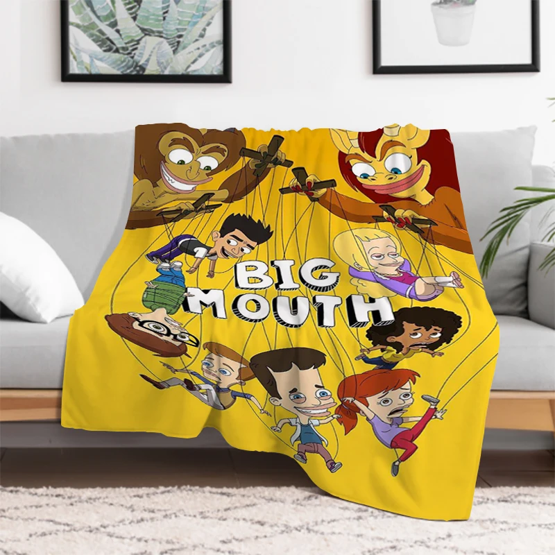 

Cartoon Movie Big Mouth Painting Canvas Print Poster Nordic Home Decor Room Aesthetic Posters for Wall Decoration Sheets Gift