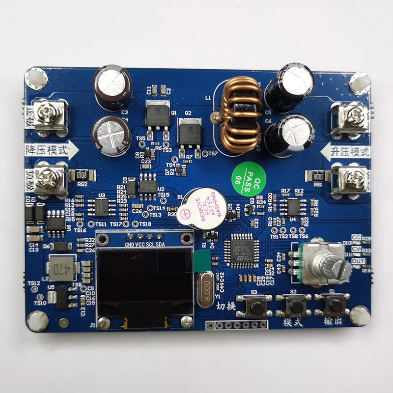 Digital power supply digital power development board synchronous BUCK-BOOST BUCK bidirectional DC-DC learning board