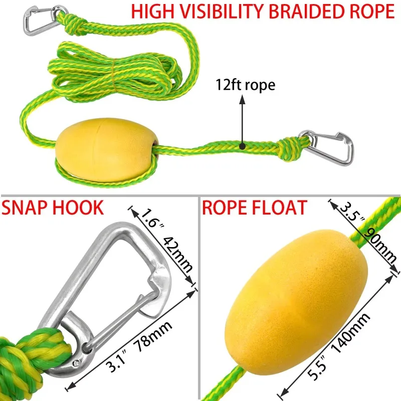 Sandbag Anchor Dry Bag Waterproof Wharf Line Kayak Jet Ski Boat Bag Kayak Anchor Accessories