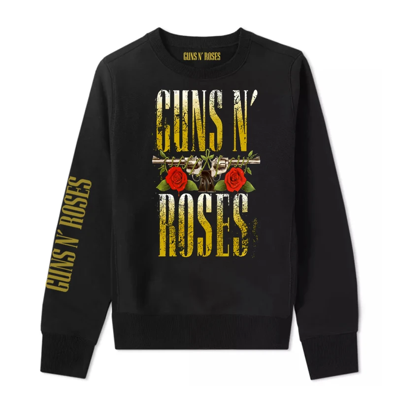 

Guns N’ Roses Sweatshirts Pullovers Men/women Hip Hop Heavy Metal Hoodies Harajuku Streetwear Hoody Tops