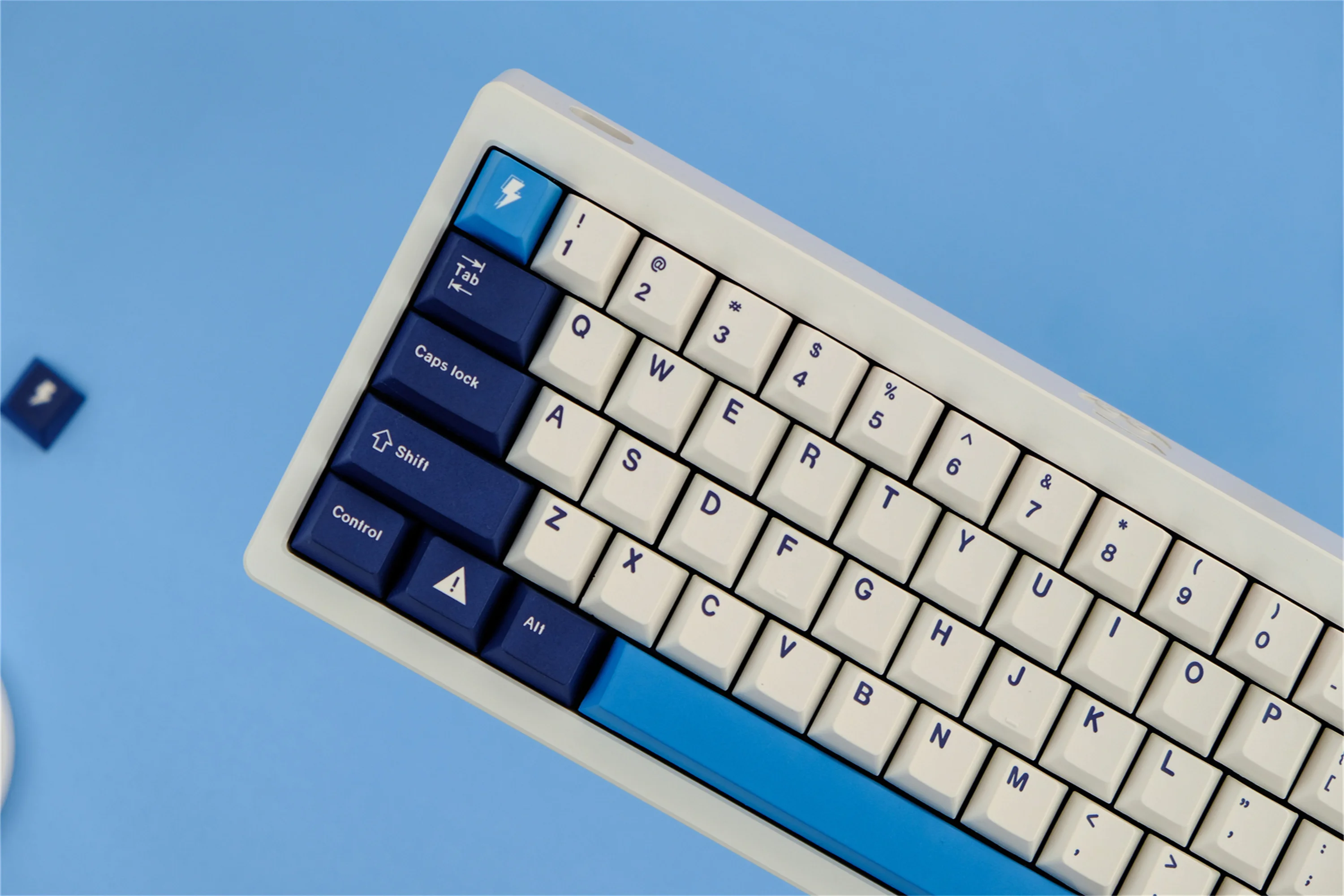 GMK Lightning Keycaps 129 Keys PBT Material Keycaps Cherry Profile DYE-SUB For MX Switch Wooting Mechanical Keyboard Keycaps