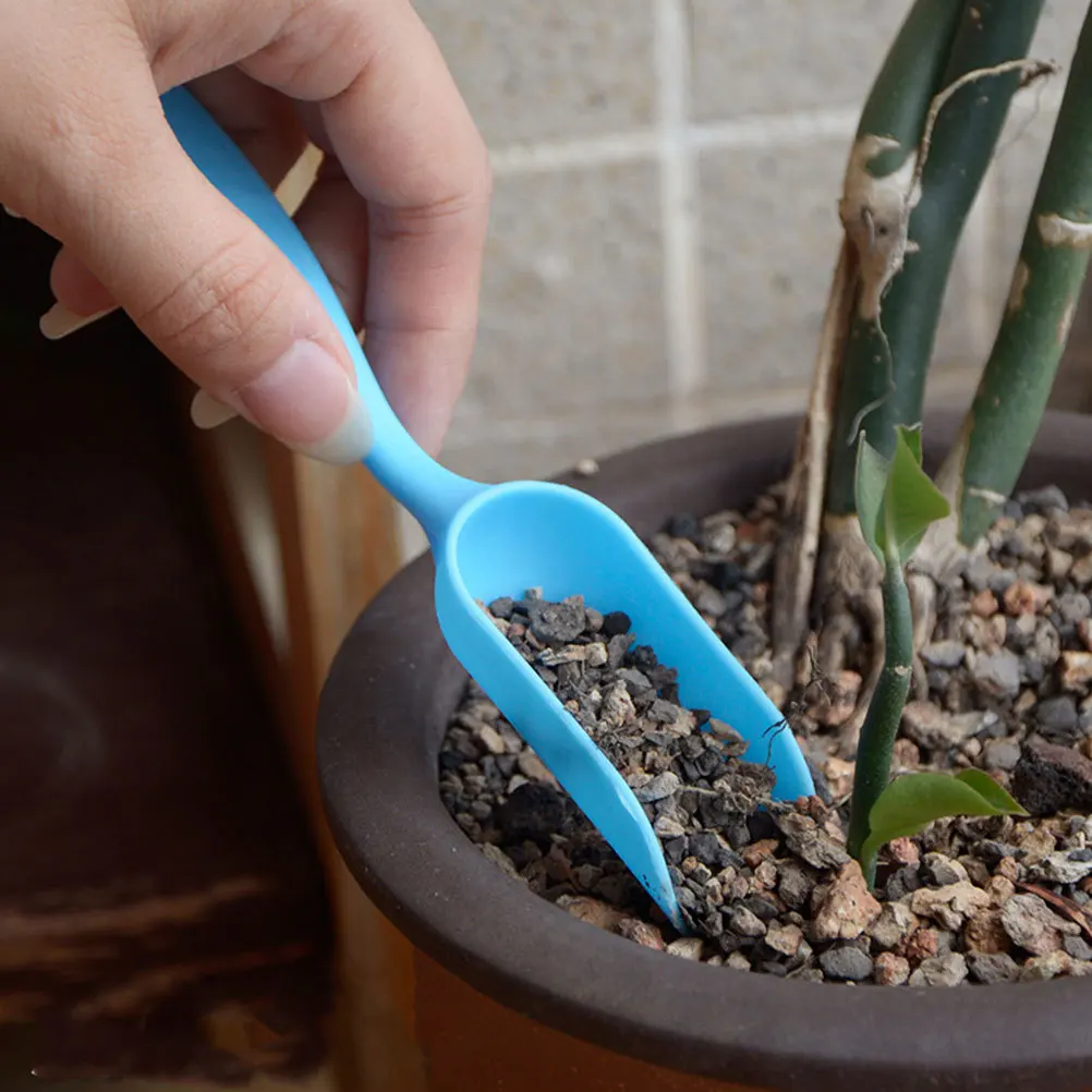 

1 set 1 Set Garden Tools Set For Succulent Planting Transplant Tool Soil Scoop Cleaning Brush Hole Puncher Bucket Shovel Durable