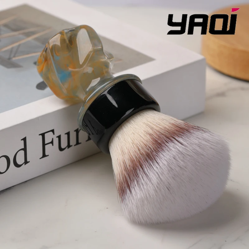 2026 Sale! YAQI Nebula 28MM Synthetic Knot Wet Shaving Brush
