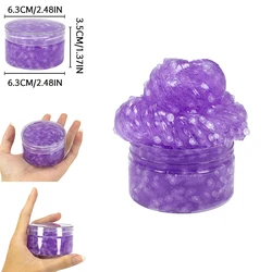 4.06oz Crystal Slime DIY Rice peachybbies Slime kit for Education Party Favor Gift Fluffy Super Soft  Non-Sticky Polymer 120ml