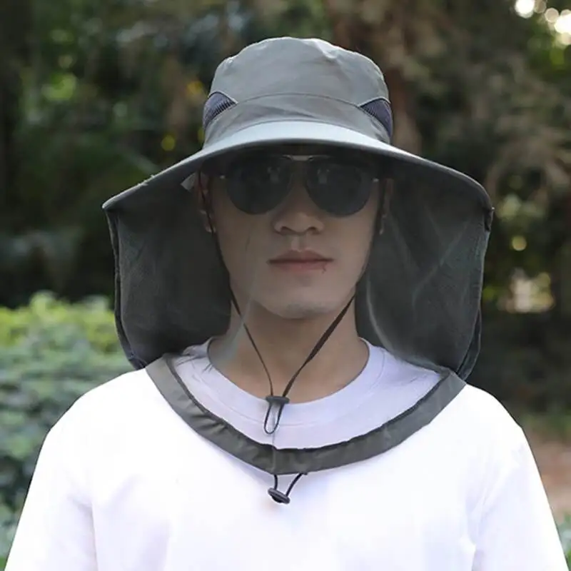 chapeu-de-apicultura-a-prova-de-mosquitos-com-protecao-solar-e-antipoeira-bone-de-trabalho-respiravel-com-tela-chapeu-de-c