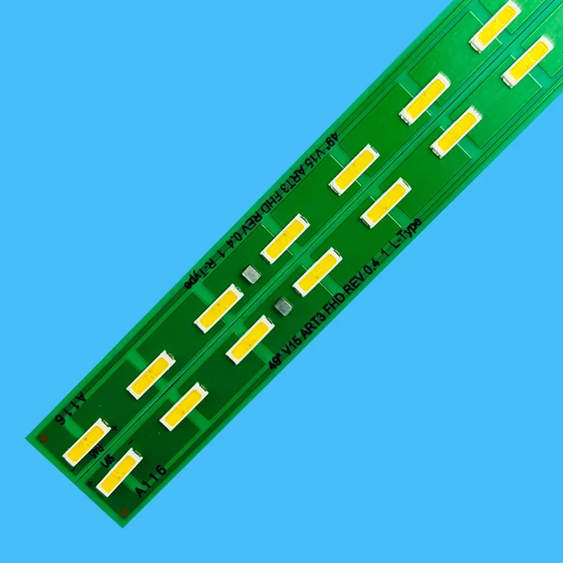 49 v15 art3 fhd rev 0,4 1 l-Typ R-Typ LED-TV-Hintergrund beleuchtung für 49 Zoll 49lf6300-ua Streifen