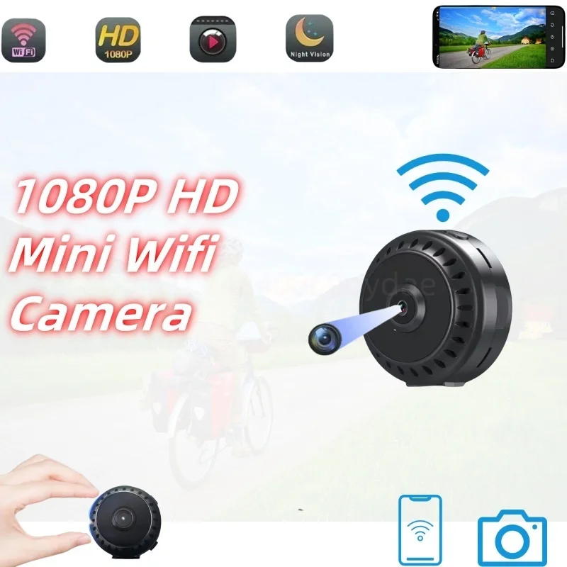 1080P HD Mini Wifi Camera Smart Home Surveillance Camcorder Magnetic Night Vision Wireless IP Remote Monitor Invisible Espia Cam