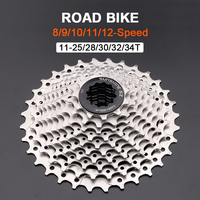 Sunshine HG Road Bike Cassette 8 9 10 11 12 Speed 11-23T/25T/28T/30T/32T/34T Bike Flywheel Sprocket for SHIMANO
