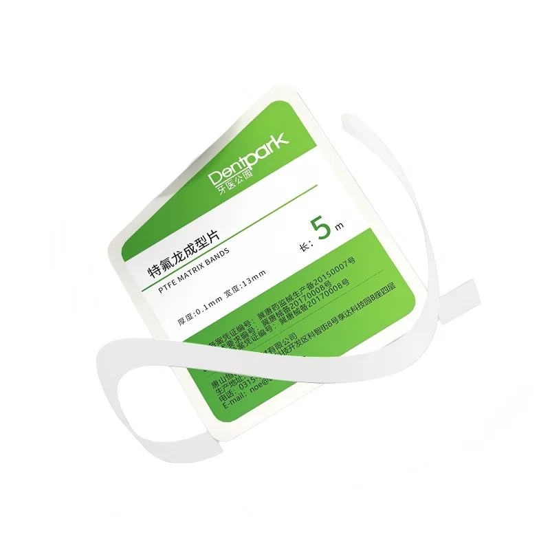 

Dental PTFE Tape Teflon Tape for Isolation Composite Restoration Matrix Protection Implant Screw Access Sealing Tooth Protection