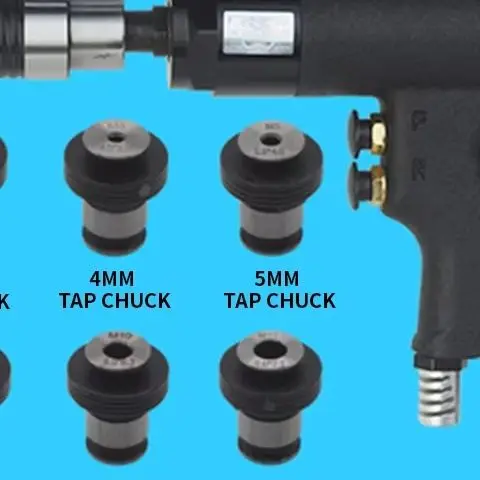 M3-M12 Pneumatic Tapping Machine, Tapping Machine Type Pneumatic Power Thread Machine Tap Drilling Machine