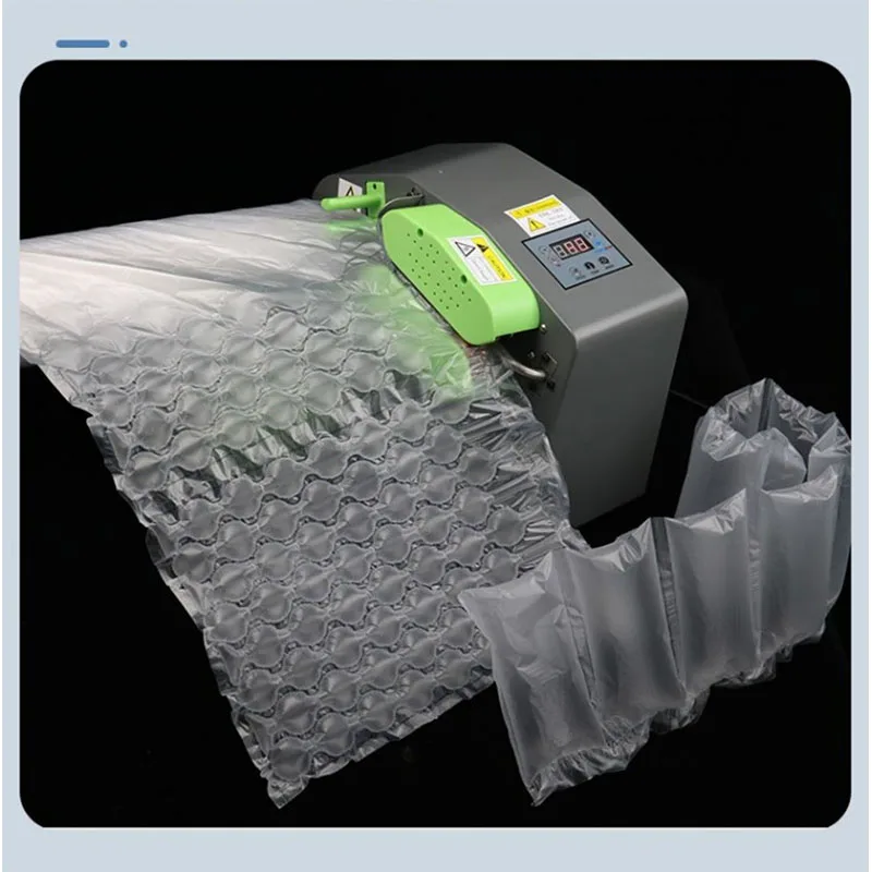 

Buffer Air Cushion Machine Automatic 110V/220V Sealing Machine Inflatable Packaging Tools Inflator Fill Bubble Bag Tool