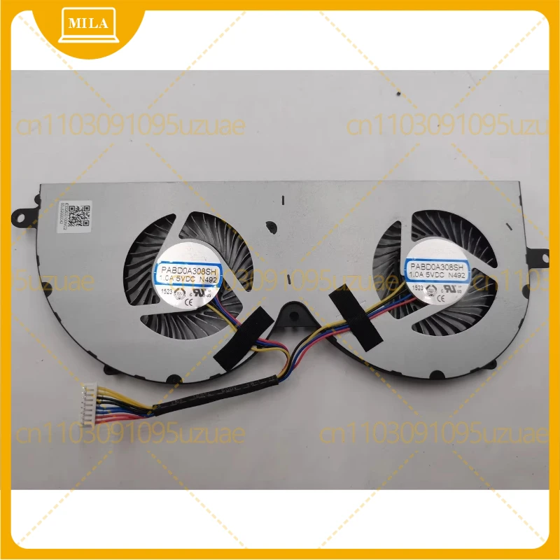 

Вентилятор охлаждения процессора и графического процессора для ноутбуков MSI Titan GT77 GT77HX MS-17Q1 PABD18010SH N491 N492