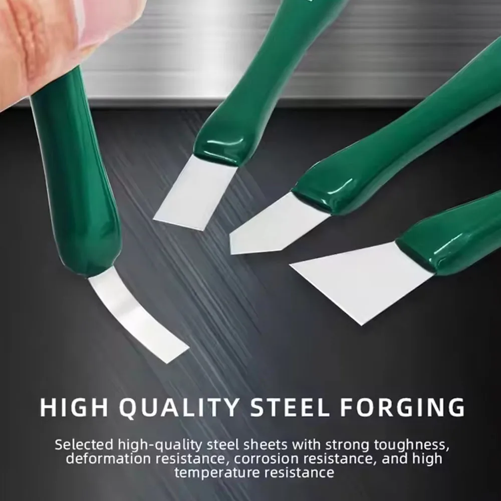 Professional Non-Magnetic Scraper Repair Set for Electronics CPU BGA Pry Open Tools Tin Glue Removal Blades Solder Paste Mixing