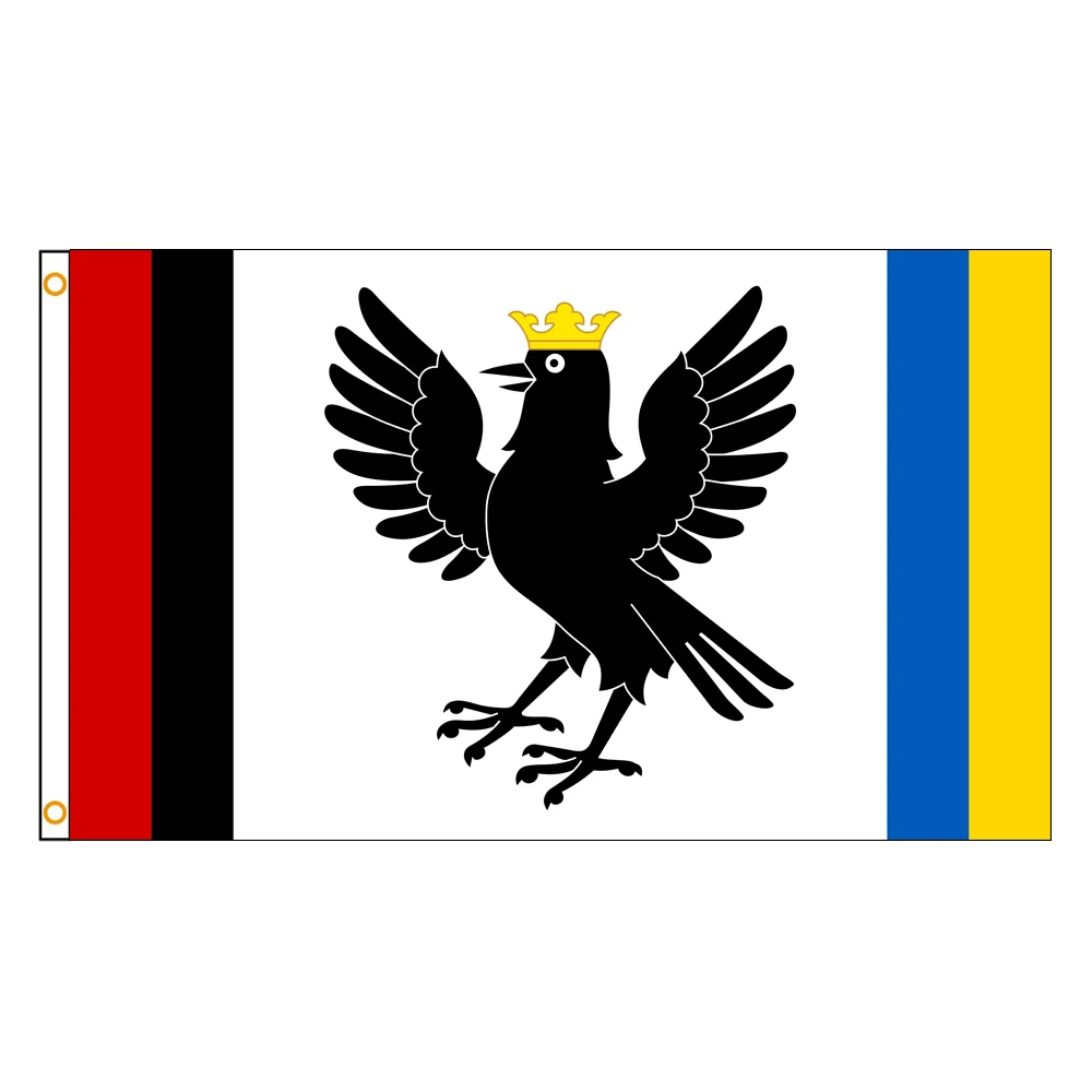 2×3 ft 3x5 ft 4×6 ft Ivano-Frankivsk Ivano Frankivsk Oblast Emblem Flag Polyester Printed Banner Tapestry For Decor