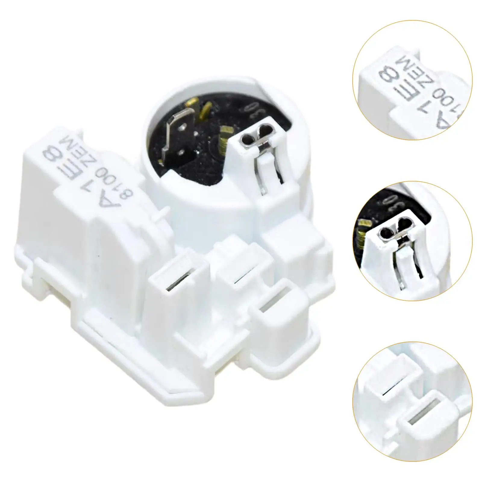 Компрессор морозильной камеры, стартер PTC, универсальный ремонт, простая установка, замена детали, реле защиты от перегрева, защита от перегрузки