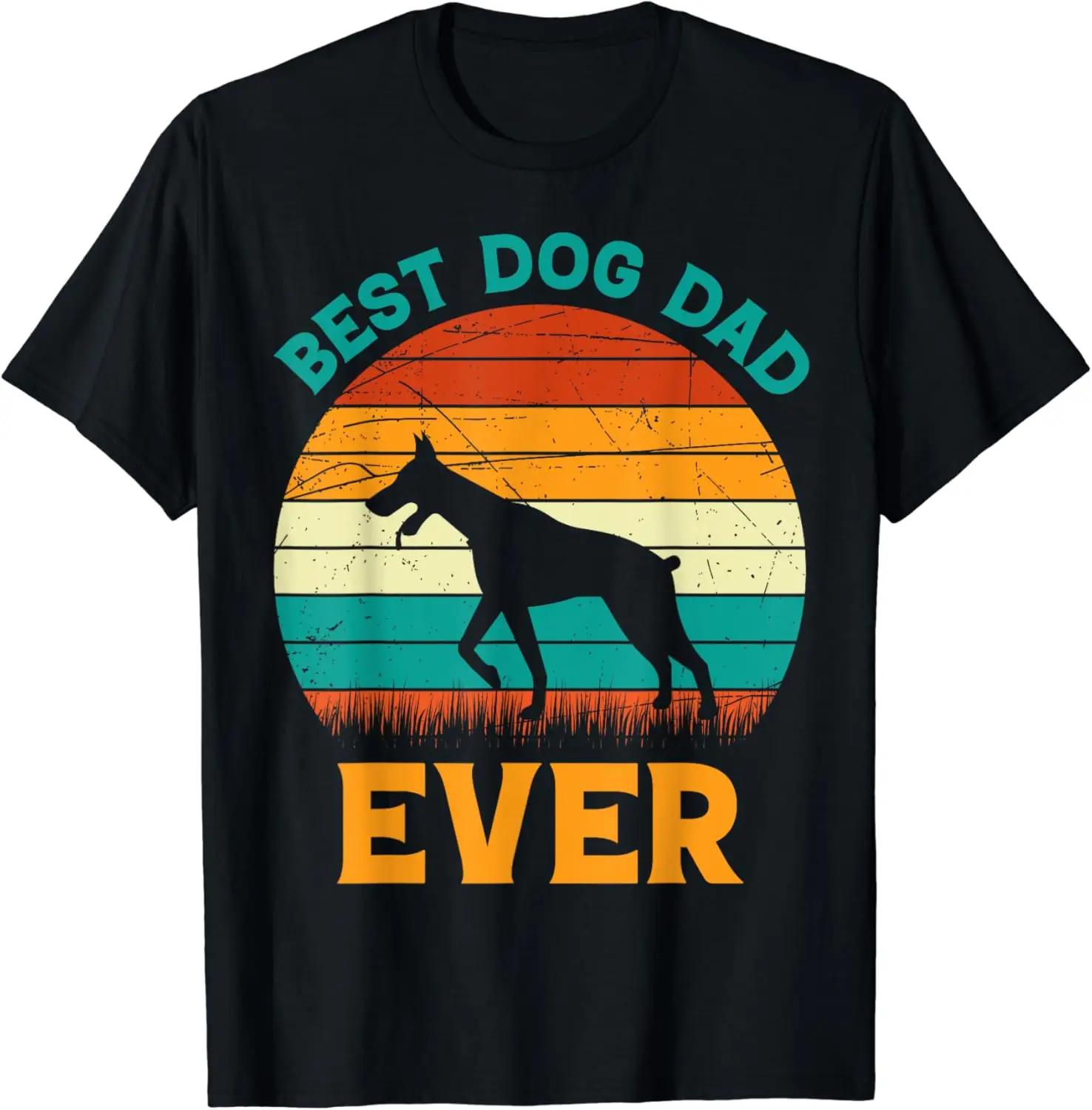 

Футболка с надписью «Best Dog Dad Ever»