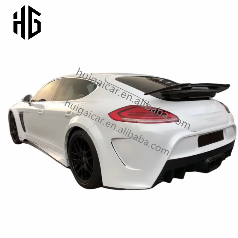Upgrade MSY Style Carbon Fiber Rear Spoiler Wing for Porsche Panamera 970 2009-2016 Car Trunk Bumper Lid Cover Spoilers