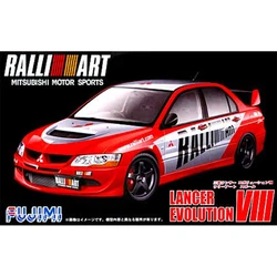 Fujimi 03817 Static Assembled Car Model Toy 1/24 Scale For Ralliart Evolution VIII Car Model Kit