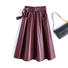 leather pencil skirt