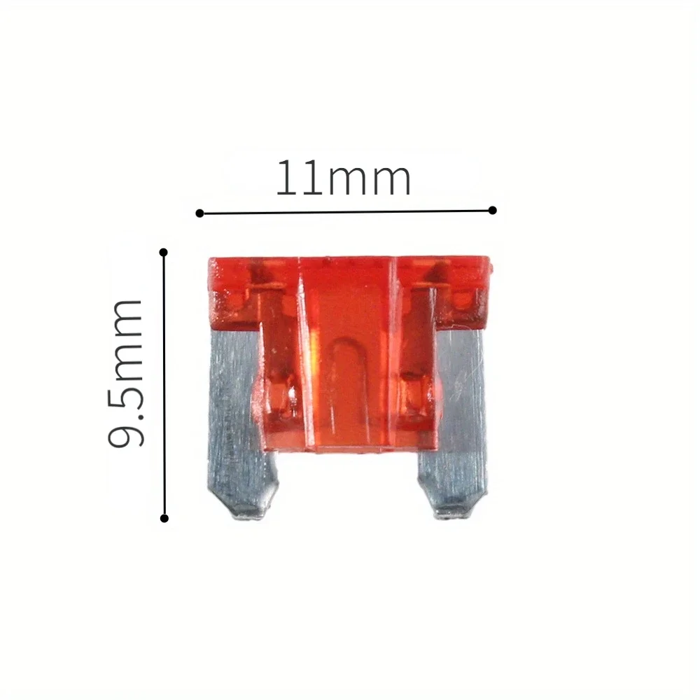 10PCS/90PCS Mini Car Fuse Inserts Kit With clip 5A/7.5A /10A/15A/20A/25A/30A/35A/40A Assorted Amp Ratings