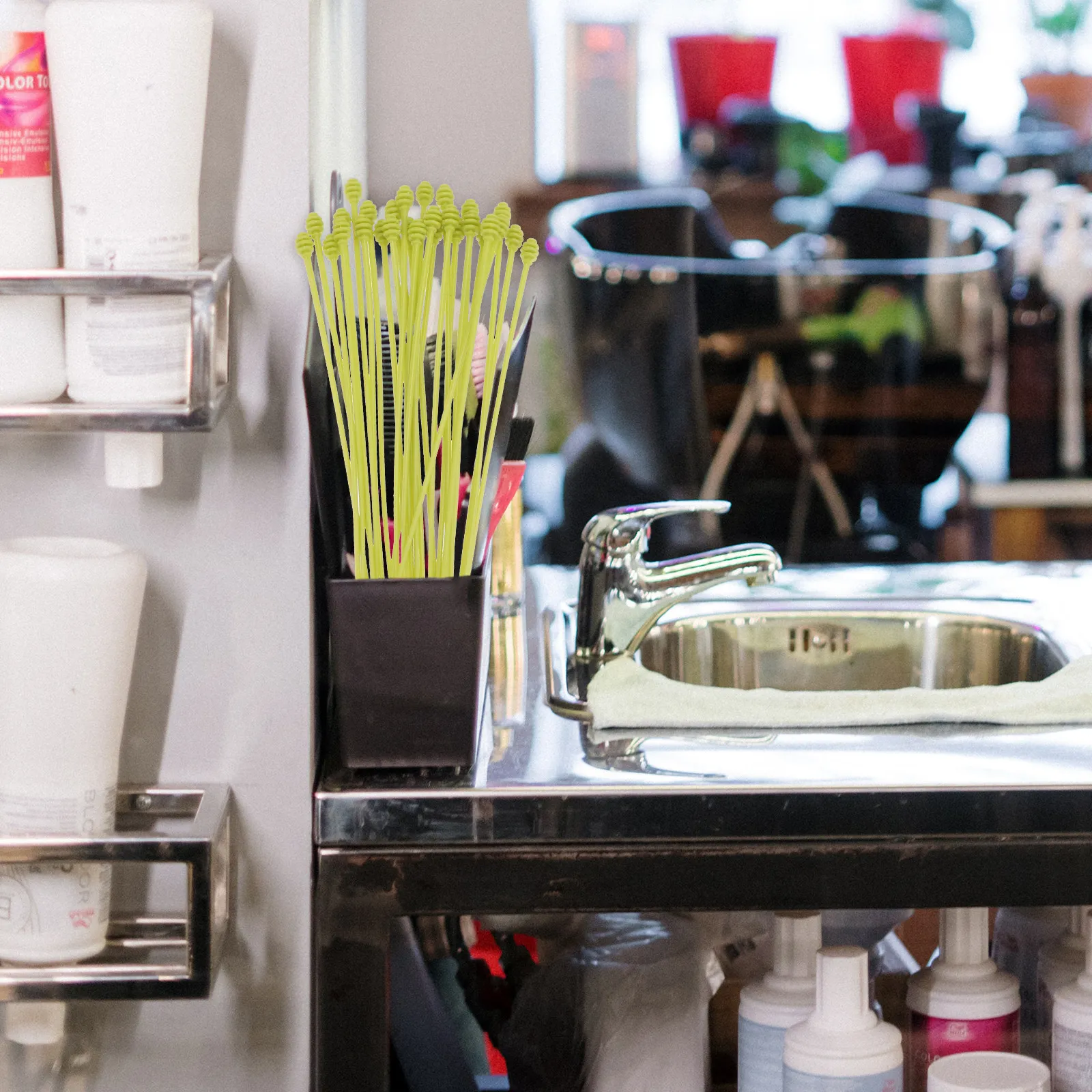 

Набор из 3 пластиковых бигуди-игл для завивки волос, зеленые, прочные, для укладки влажных волос, для создания спиральных локонов, аксессуары для химической завивки