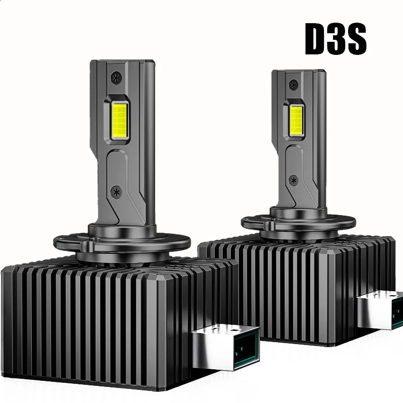 2PCS 30000LM D1S D3S Koplamp 35W D2S D2R D4S D4R D5S D8S LED Canbus Lampen Auto LED Gloeilamp voor Autolichten 6000K Plug & Play