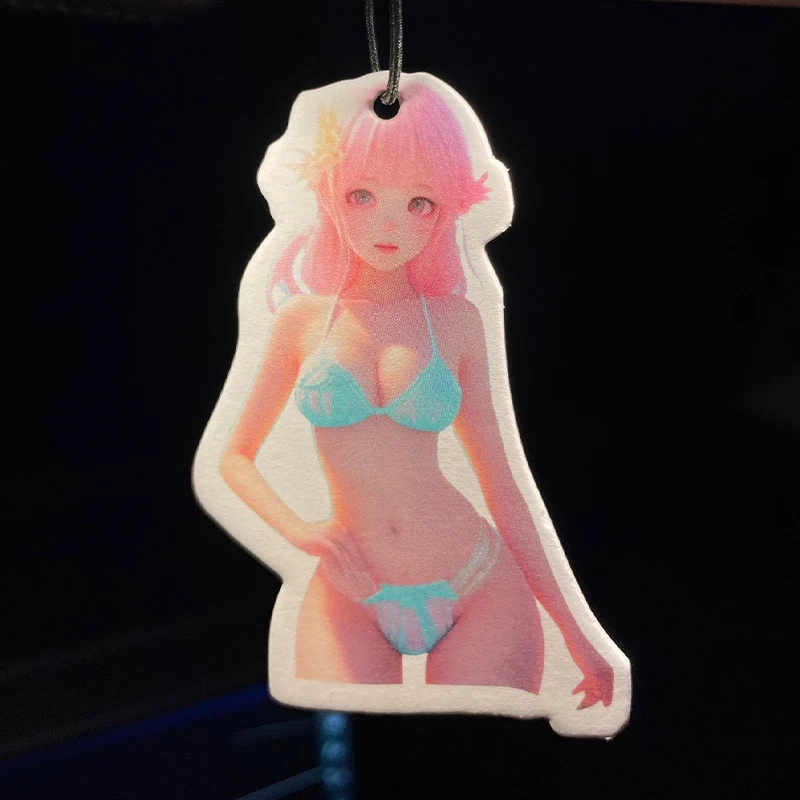 Bikini Sexy Beauty anime cartoon Japanese cartoon characters summer beach beach resort pool party car aromatherapy car perfume l