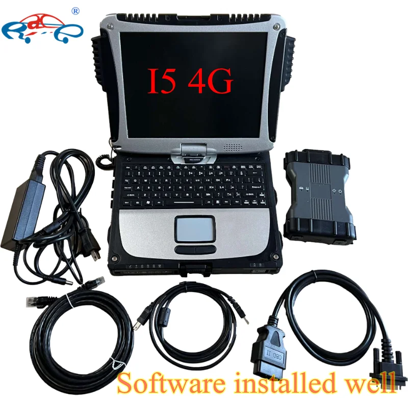 2024 Diagnostic VCI C6 Mb Star 6 Code Scan Tool Laptop cf19 I5 4G 480GB SSD for Mercedes Cars Full Kit Expert Tool Ready to Work