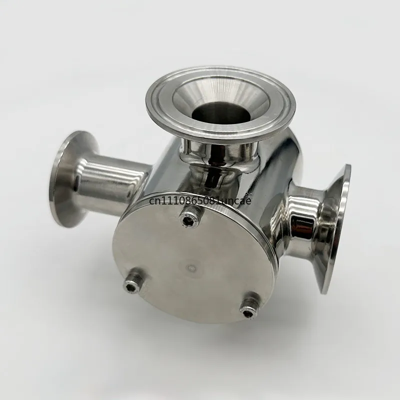 Pneumatic Filling Machine Three-way Rotary, Quick Paste Filling Machine Rotary Valve, Valve High Clean Filling Machine Parts