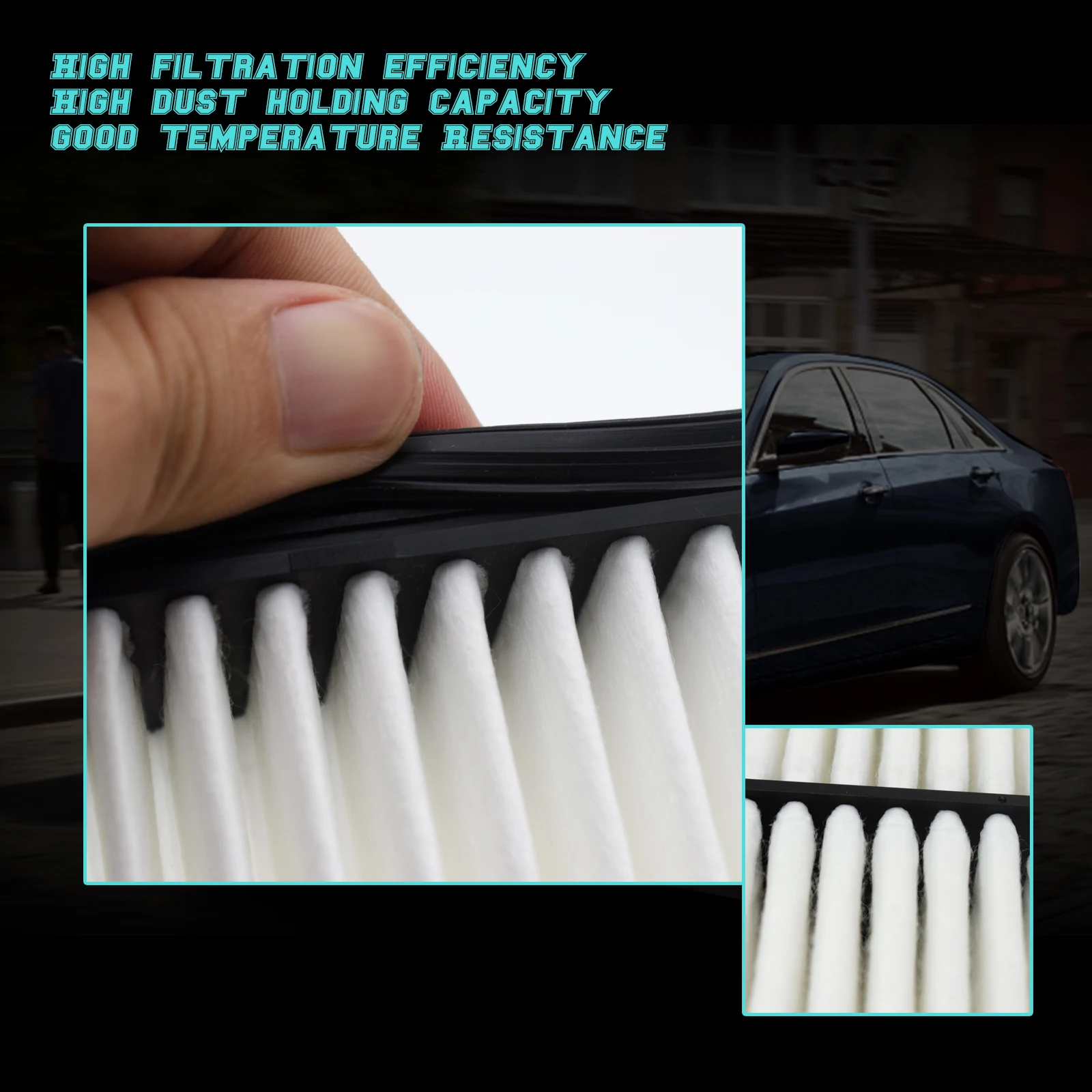 For Mazda 3 6 CX-5 BM GJ KE 2013-2016 Cars Engine Intake Air Filter Cleaner Car Parts Accessories PE07-13-3A0A Car Accessories