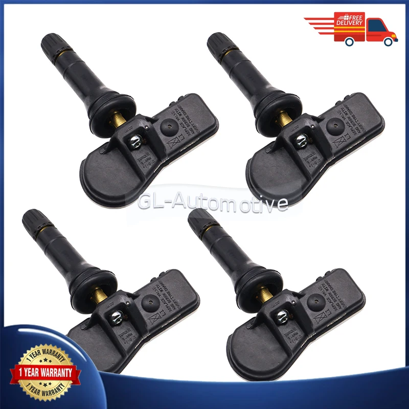 1/4PCS 433MHZ TPMS Tire Pressure Sensor For Citroen Berlingo C4 C5 DS4 DS5 Peugeot 207 3008 408 5008 508 9802003680 9811536380