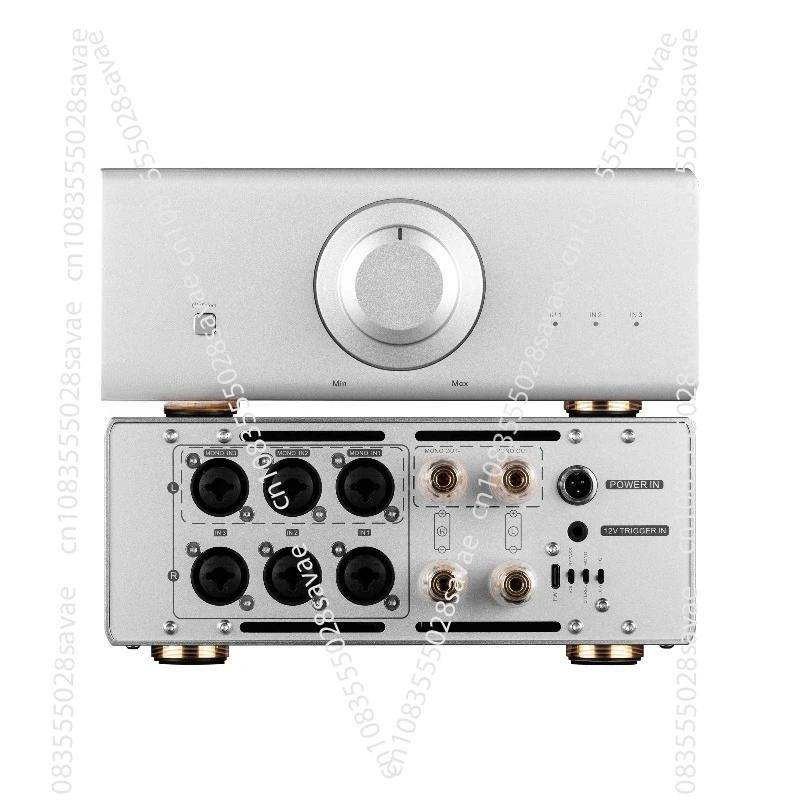 L-A90 Discrete Hi Res Audio Power Amplifier 120W*2 Stereo Amplifier 220W 3x Balanced Inputs