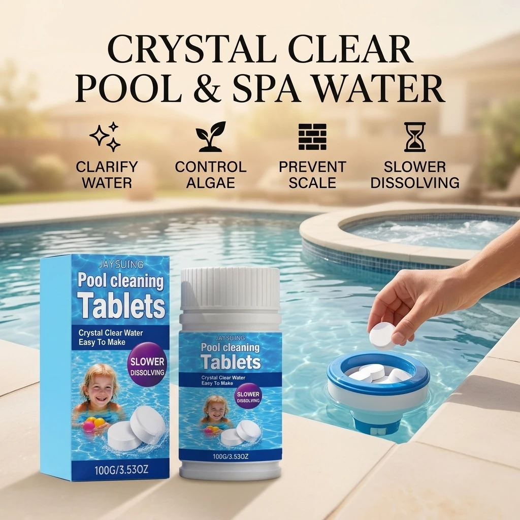 Tablet Pembersih Kolam Renang, - Water Purification Tablet ulasan dan harga