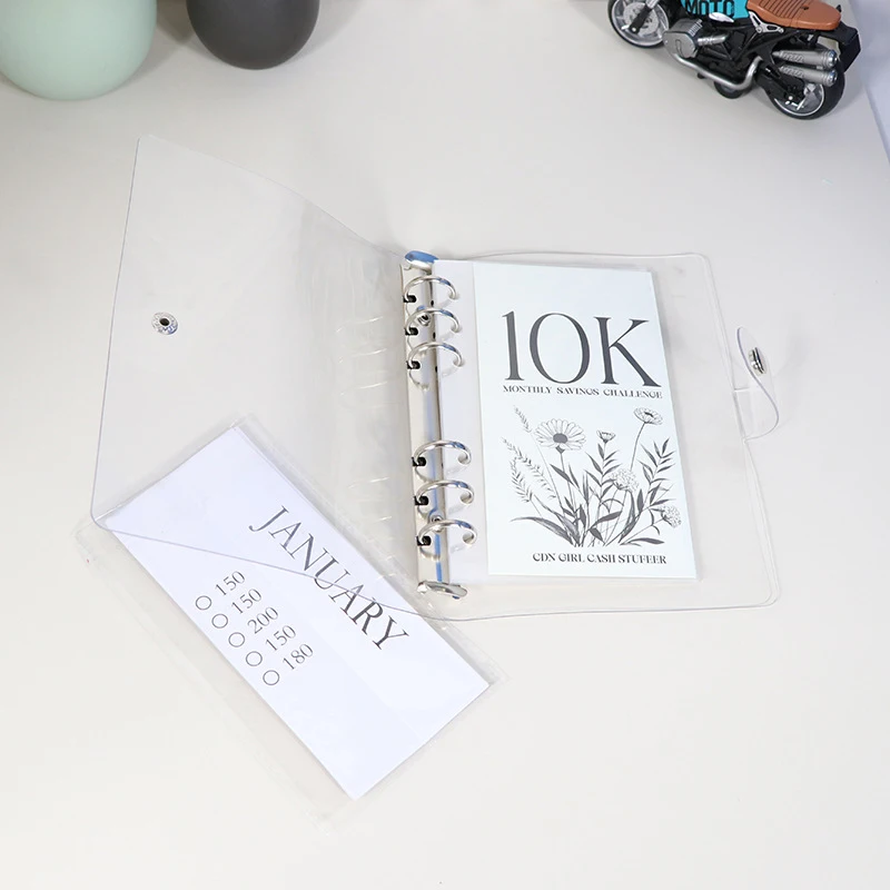 12-Month Envelopes Money Saving Challenge Binder Envelope Savings Challenge Binder Save Budget Planner Envelope Challenge Kit