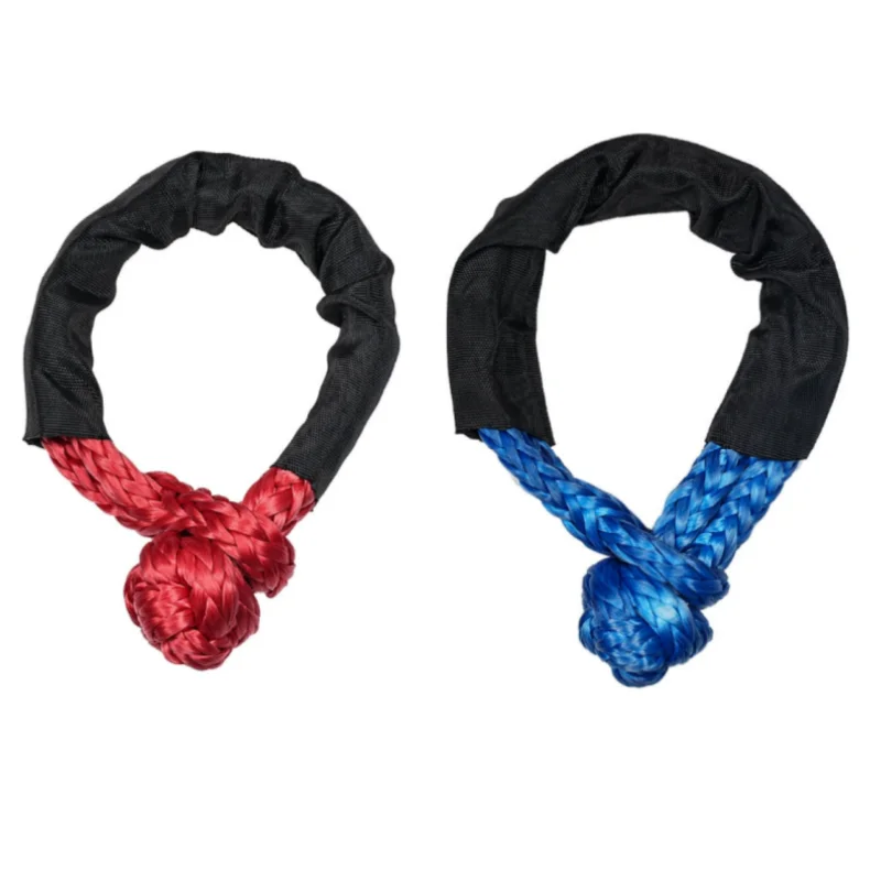 ISURE MARINE Car Trailer Rope Soft Release Buckle Polyethylene Puller Rope Trailer Rescue Tool Wear Resistant Traction Rope
