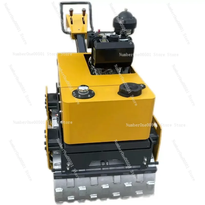 Mini Double Steel Wheel Cam Follower Road Roller Hand-Push Vibratory Compactor YDL-TS700 YDL-S700