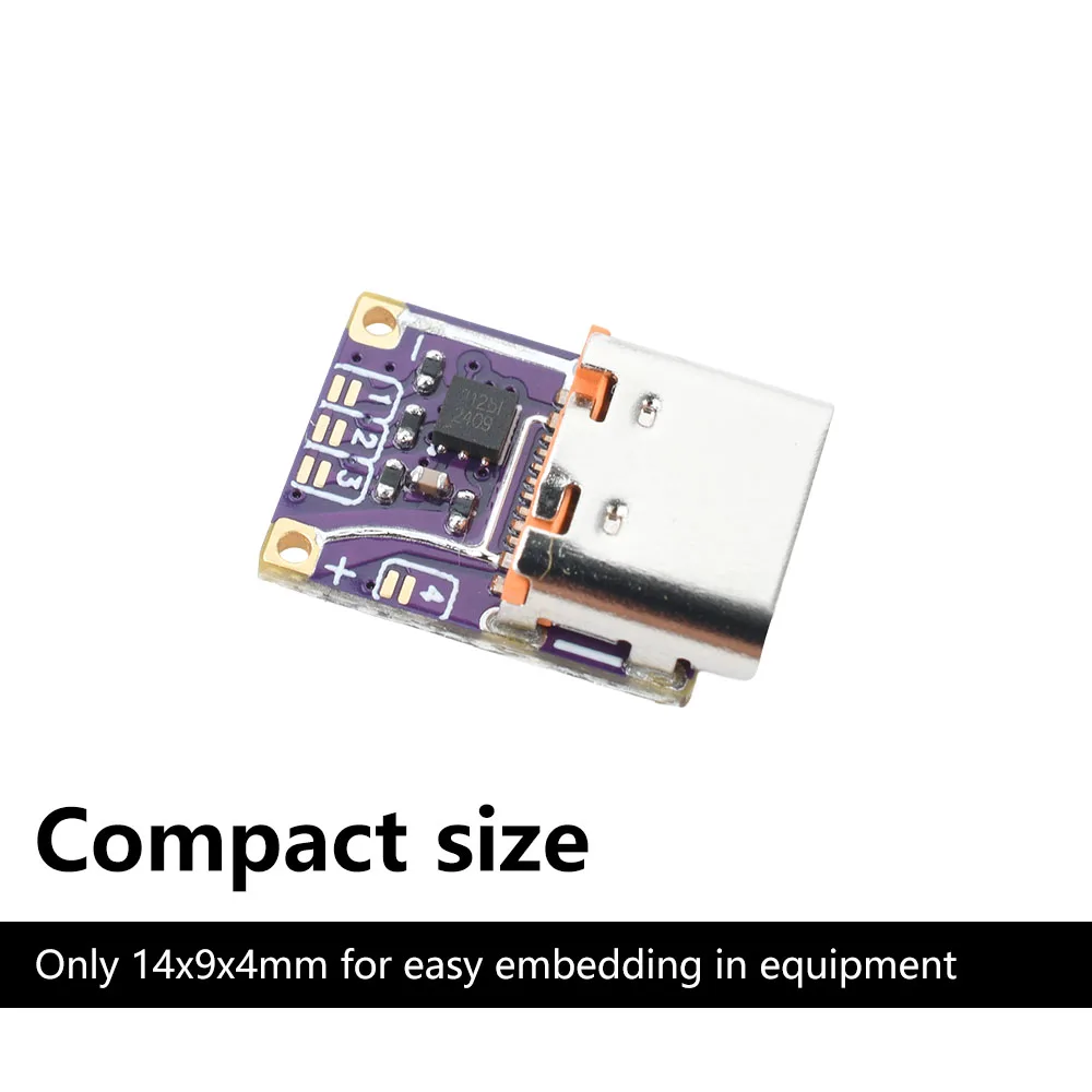 5A Schnelllade-Modul USB Typ-C PD Decoy QC PD3.1 Spannungsauslöser-Adapter 5V 9V 12V 15V 20V Spannungsauslöser PD zu DC – Detail 10