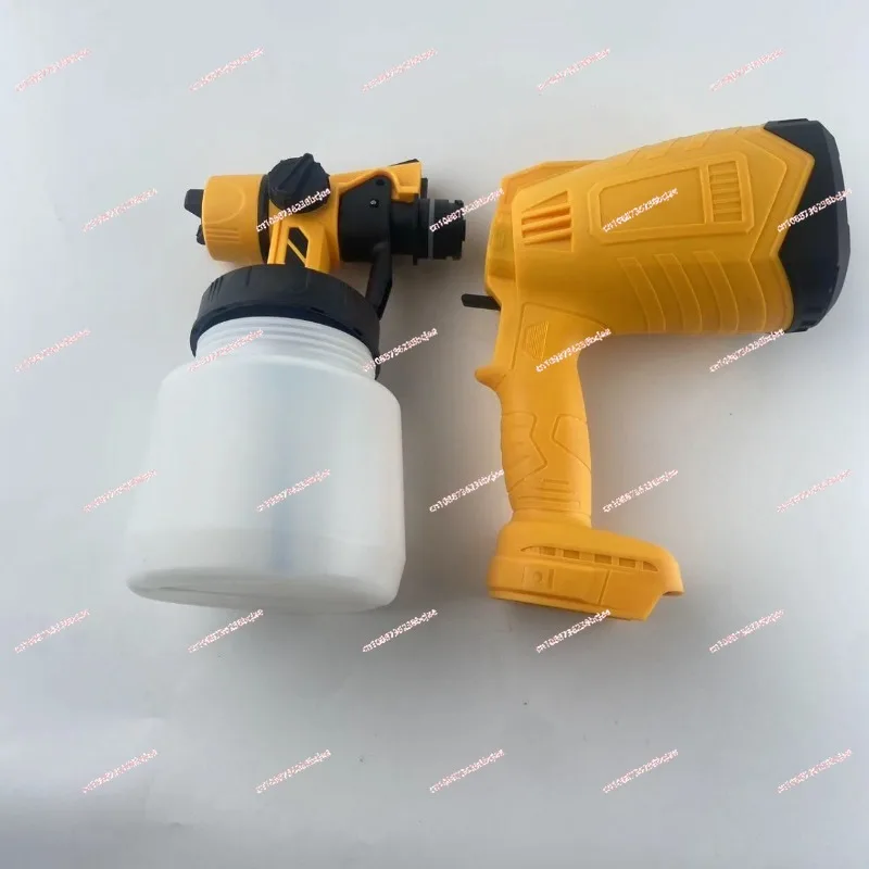 New lithium battery spray gun electric spray gun high pressure spray gun portable latex paint paint removable spray gun